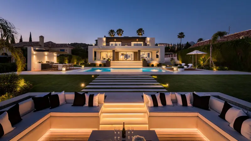 Villa i Nueva Andalucía